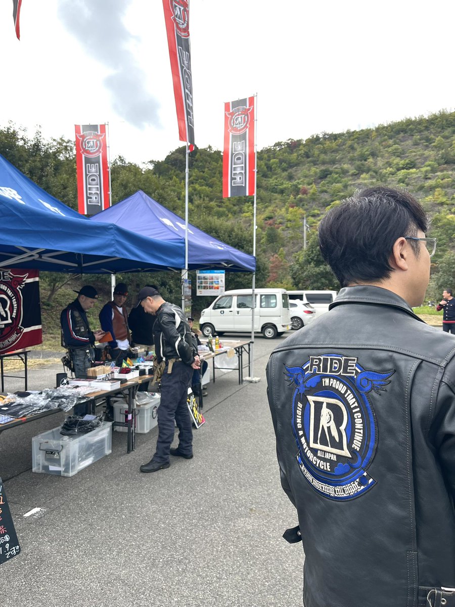 大阪岬町RIDE集会開催中‼️