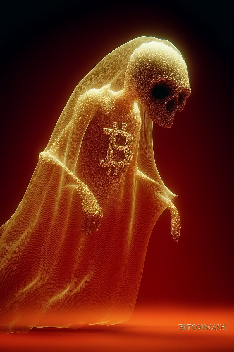 Bitcoin died as BTC, and was reborn as BCH.💥👻
