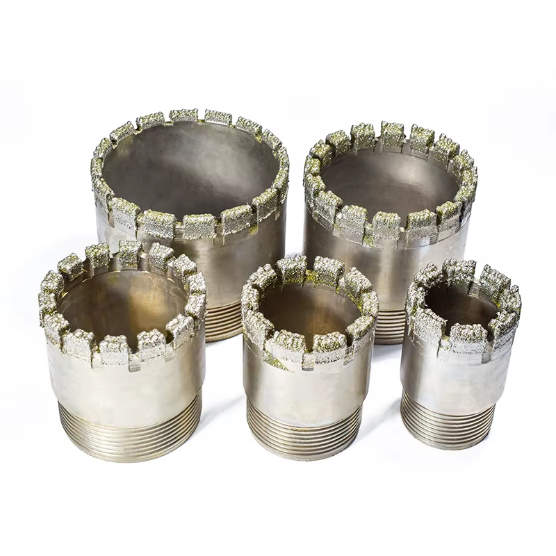 XinhaoMachinery's tweet image. 📊 core bits utilize a diamond-set diamond process, ensuring wear resistance and durability.
✨ Multiple Sizes to Fit Different Drilling Needs
✨ Made of Diamond, Wear-Resistant and Durable
✨ Complete Core Extraction, Precise Data
#CoreBit #miningequipment #coredrilling