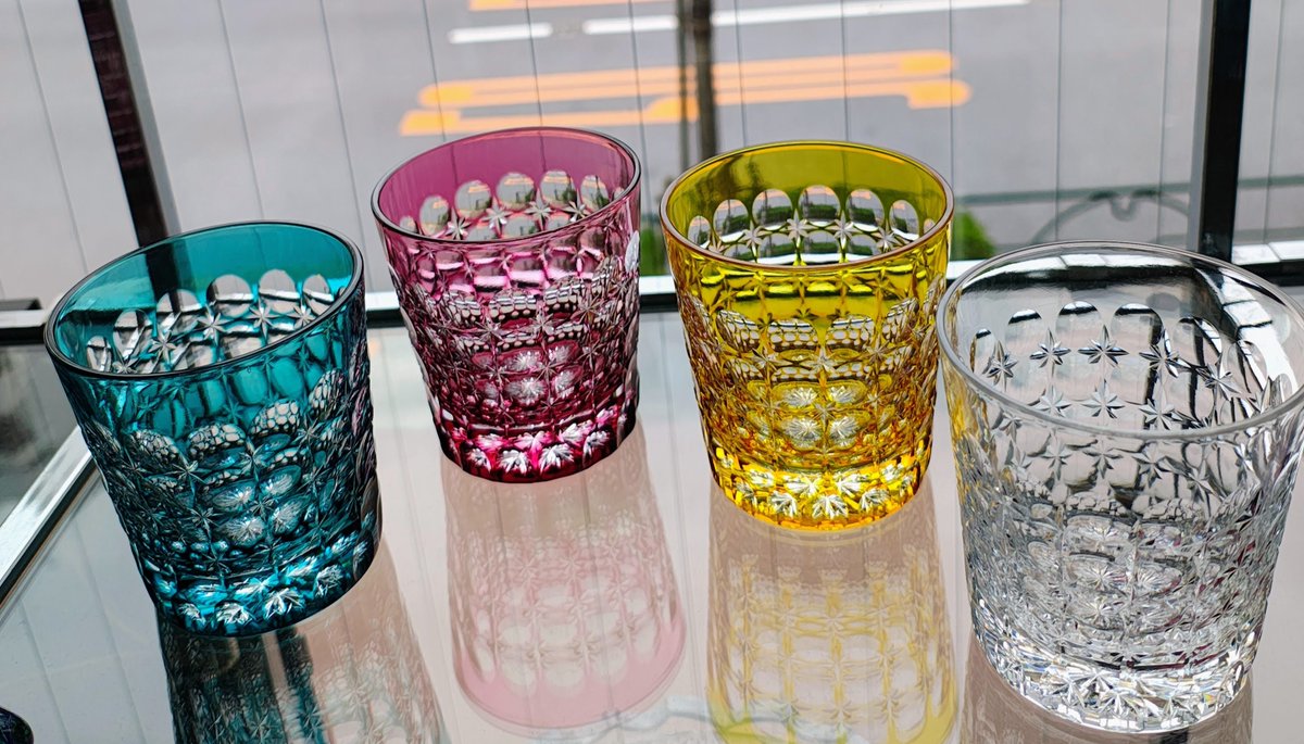 江戸切子製造販売 彩り硝子工芸 on X