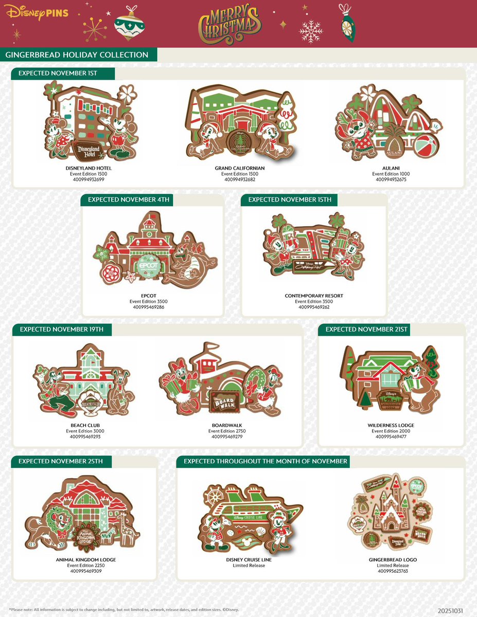 【まとめ売り】ディズニー ピン Gingerbreadcollection 海外 べべ on X
