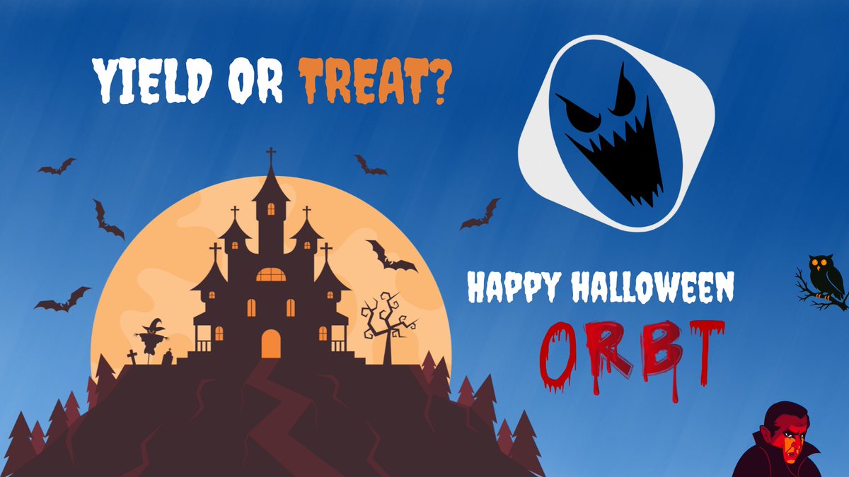 Lexus_Nakamoto9's tweet photo. Trick: Volatile markets⚠️
Treat: @ORBT_Protocol stablecoin lending layer🎃

Earn yield while others scream. Orbt Protocol wraps RWA exposure in a modular DeFi shell.

Happy Halloween from the chain that never sleeps.👻

#OrbtProtocol #RWAYield #Web3 #Halloween https://t.co/0dAS0BIqSQ