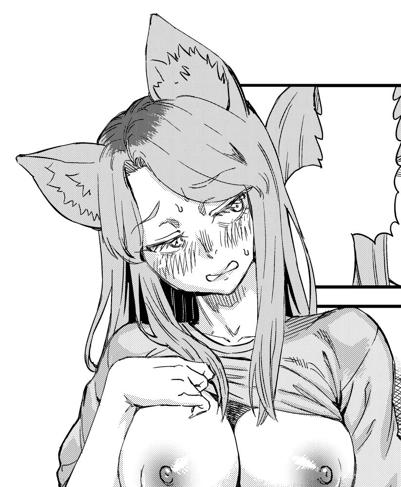 金曜更新のヤニねこがクソおもろかったんで、紙魚丸先生のために描いたカンサイをおすそわけしたるにゃ
全身はあとでふぁんちあに上げるにゃ 