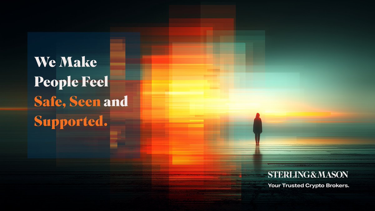 SterlingMasonAU's tweet image. Safe. Seen. Supported.
Visit sterlingandmason.com 

#SterlingAndMason #CryptoCalm #ClientFirst #ConciergeCrypto