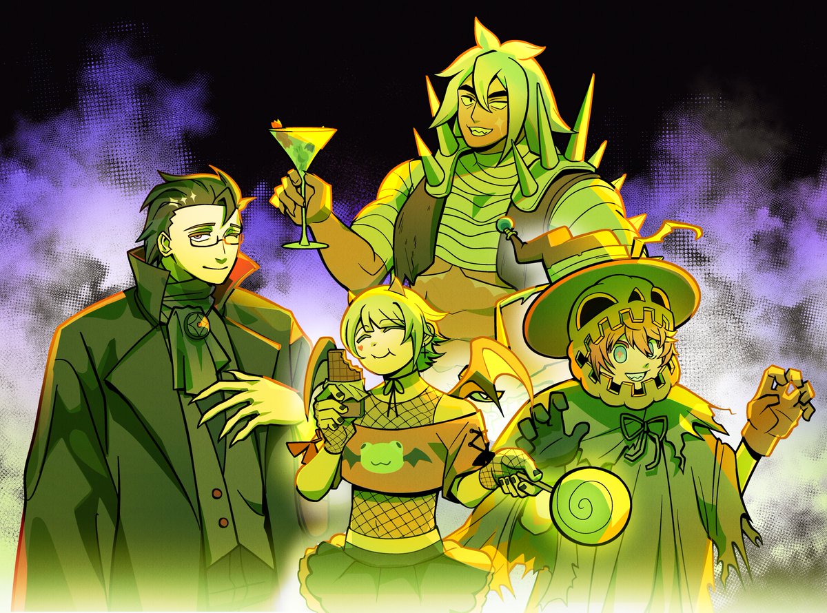 🎃Happy Halloween!🎃
🎨: #JellyMoonVT