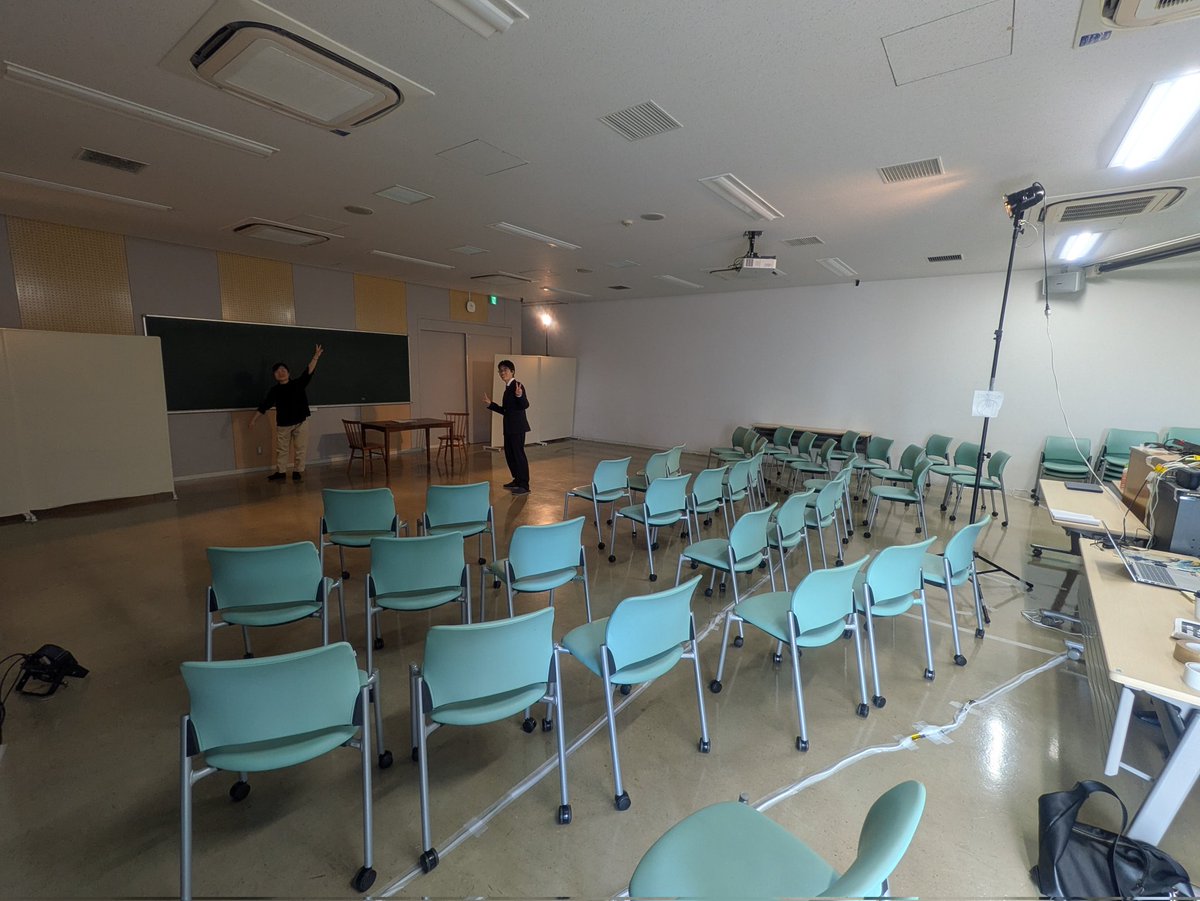 kyu_en's tweet image. 開場しました！
ご観劇予定の方々よろしくお願いします！