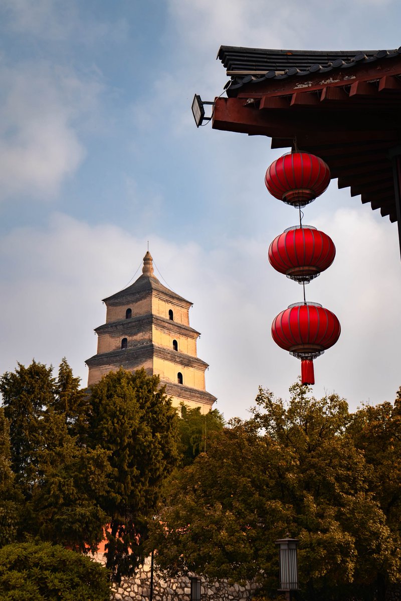 1161.5km➡️0m➡️1161.5km

下次见面是什么时候呢，是12月底吧。
    其实西安的天气也没有这么好呢，是原独属于江南的那份阴阴湿湿的天气，大雁塔边上的树还是在多日的降水中保持着绿色…是我来的太早了吗…也许吧。
     还是很手忙脚乱，还开着视频M档、ISO640和V-Log…是你在边上我有点紧张吧。