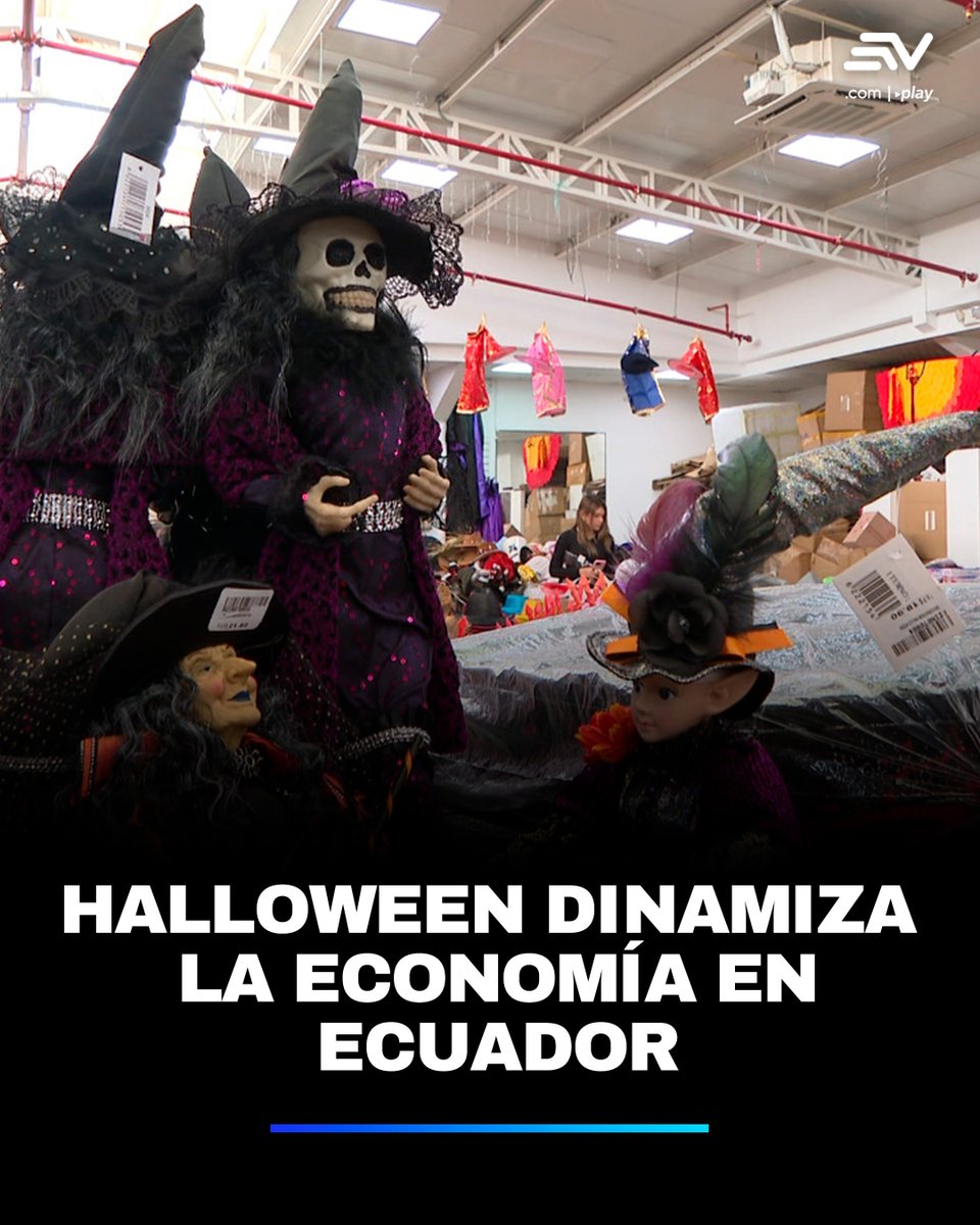 🧟‍♀️🎃 Locales de disfraces, maquillaje y decoración reportan alta demanda. En algunos negocios, las ventas se triplicaron frente al año pasado. 📲 bit.ly/4omhzcH