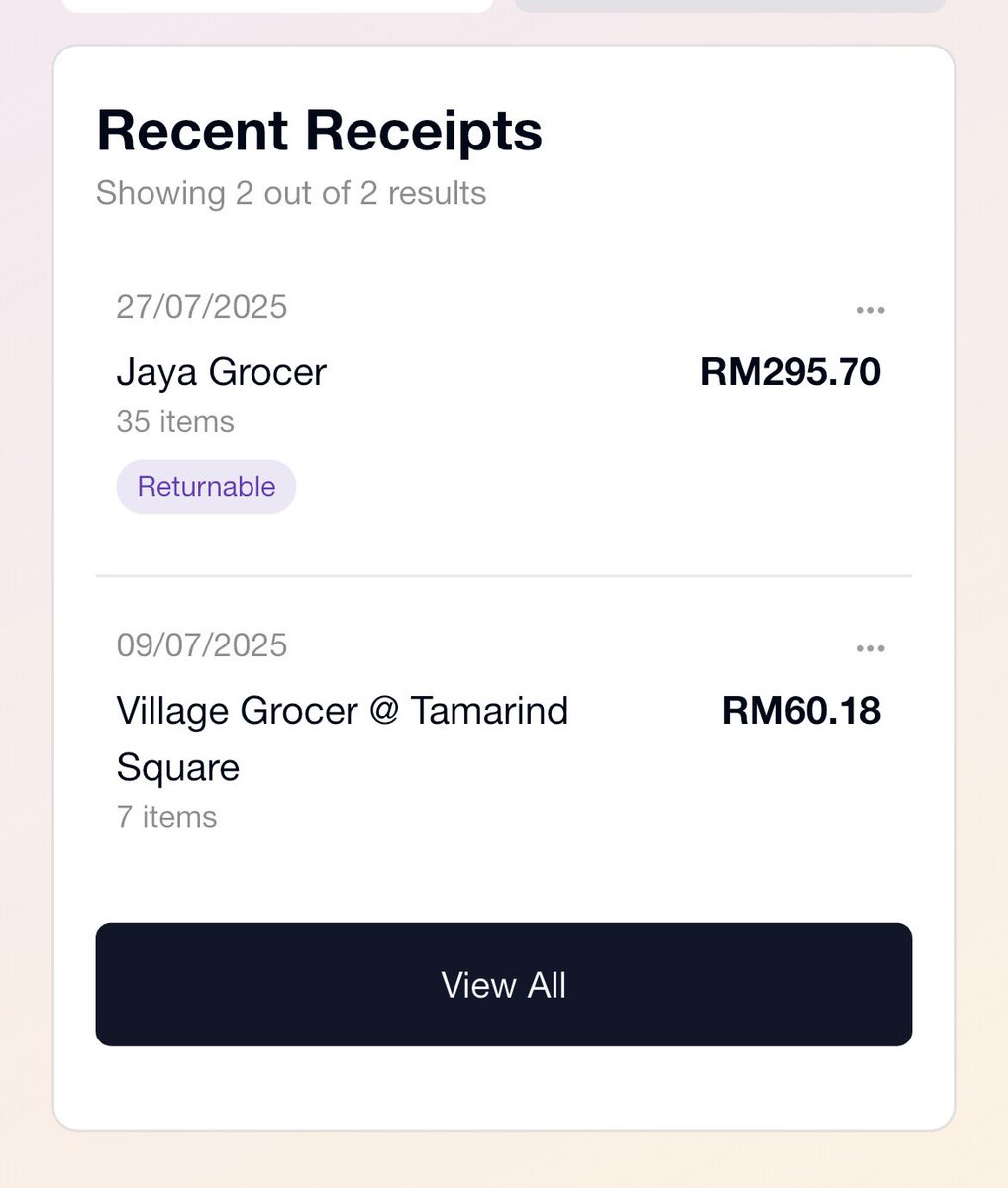 eyemeroll's tweet image. If you’ve been trying to keep track of your spending but never found a way that sticks - I built something for you.

It’s called Retrx.

Just scan your receipt, and it pulls everything out - merchant, total, even the line items.

It also shows when prices quietly go up.