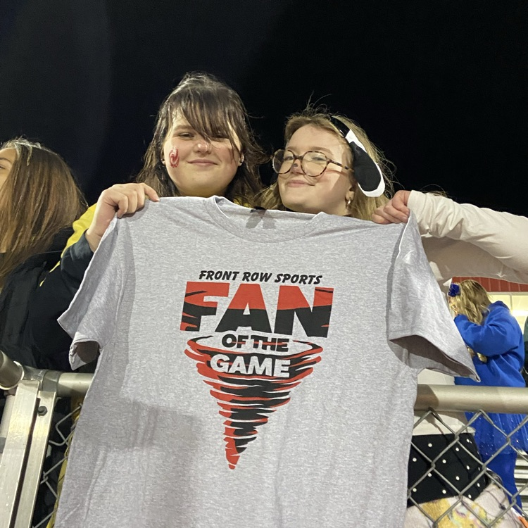 Congratulations to the Front Row Sports Fans of the Game! Thank You Cyclones for cheering loud &amp; proud at tonight's game vs the Lansing Lions!!👏🏽👏🏽👏🏽