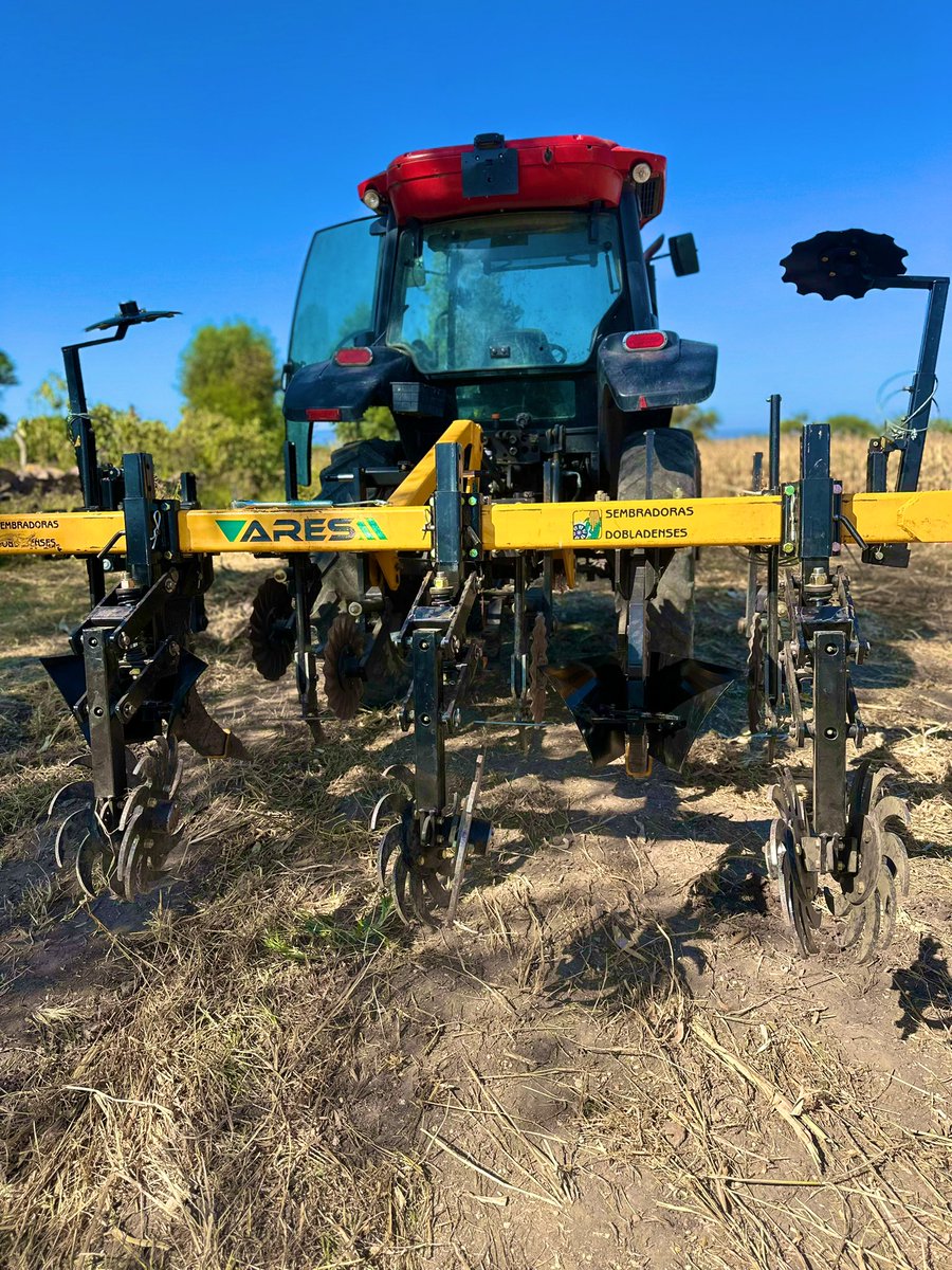 Cincel roturado ARES 2.0 revolucionando la #AgriculturaDeConservación en México 🇲🇽.

En colaboración con Sembradoras Dobladenses desarrollamos la herramienta que redefine la forma de hacer agricultura de conservación en México.
#AgriculturaSostenible #ARES2