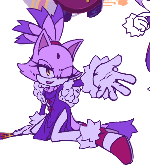 😠she need more costume MORE
#blazethecat