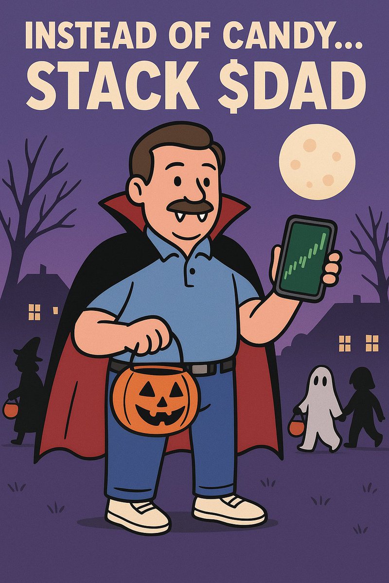 Instead of candy... stack #XRPDad