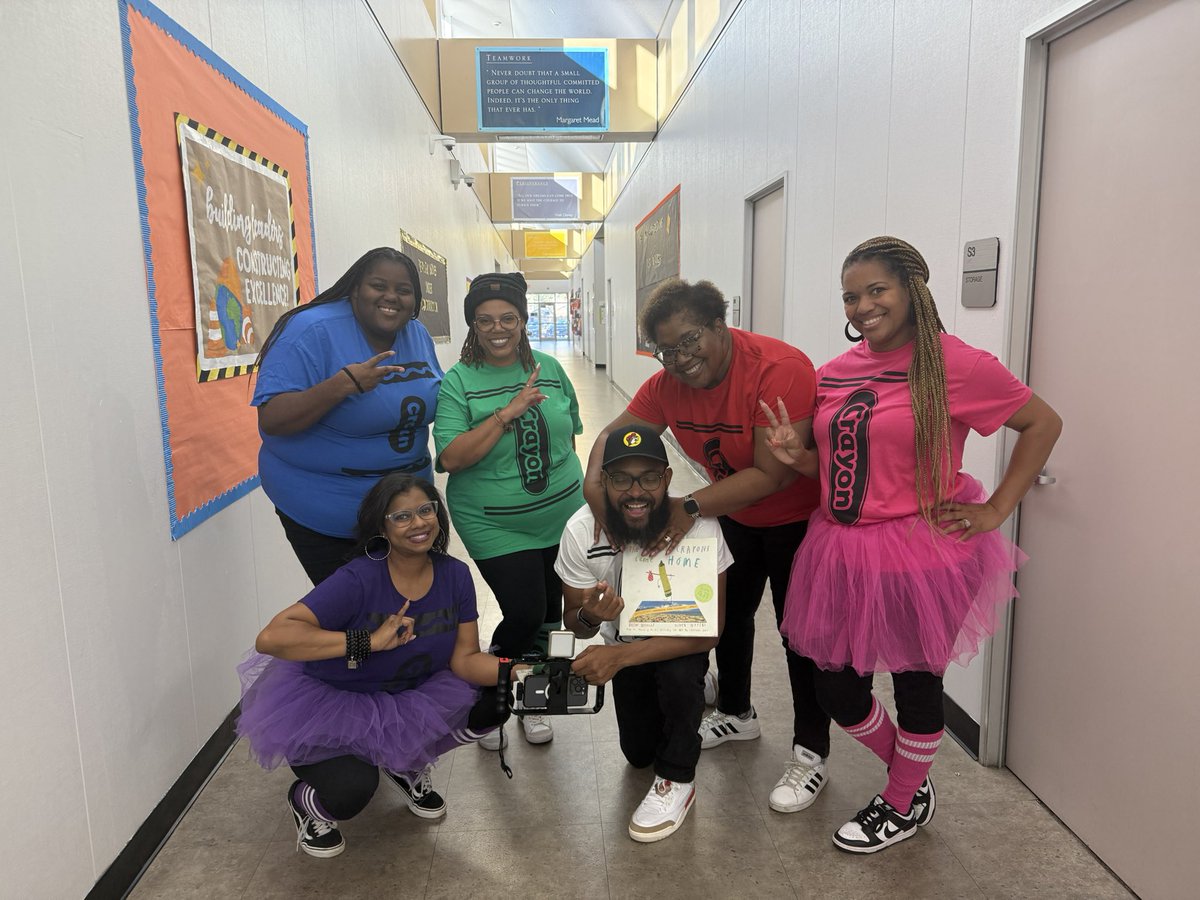 We wrapped up our Red Ribbon Week project with a solid build — the Book Character Parade! Our ILT team came suited up as The Day the Crayons Went Home, but true to our construction crew spirit, we decided to stay on-site and keep building success at work. #redribbonweek #levelup