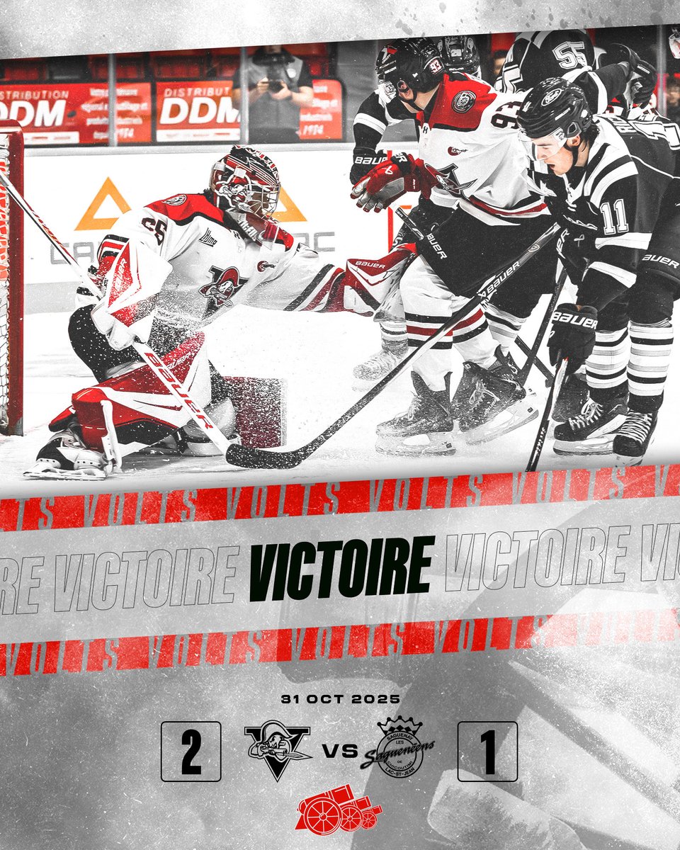 BOO! 👻

Joyeux Halloween, Chicoutimi. 🍬

4e victoire consécutive! 

🗞️: t.ly/TnY8U 

#GoVolts