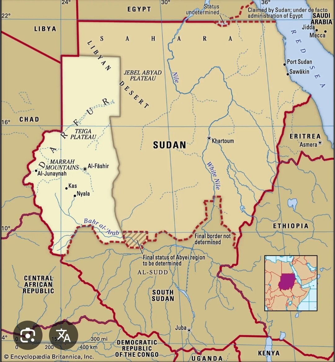 Don't be surprised but the best and most urgent solution to stop the genocide in Darfur, is to grant its people self determination and recognize their right for statehood, as it is being recognized for #Somaliland.

After the massacresof #Geneina in 2023 and #alFahsher in 2025,