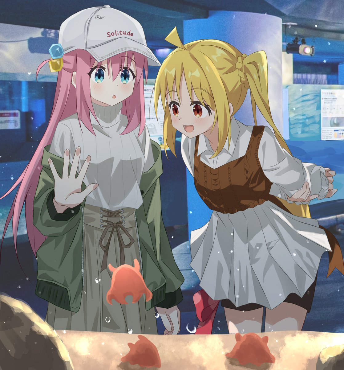 cs4126's tweet image. ぼ虹と水族館🐙✨ #ぼっち・ざ・ろっく