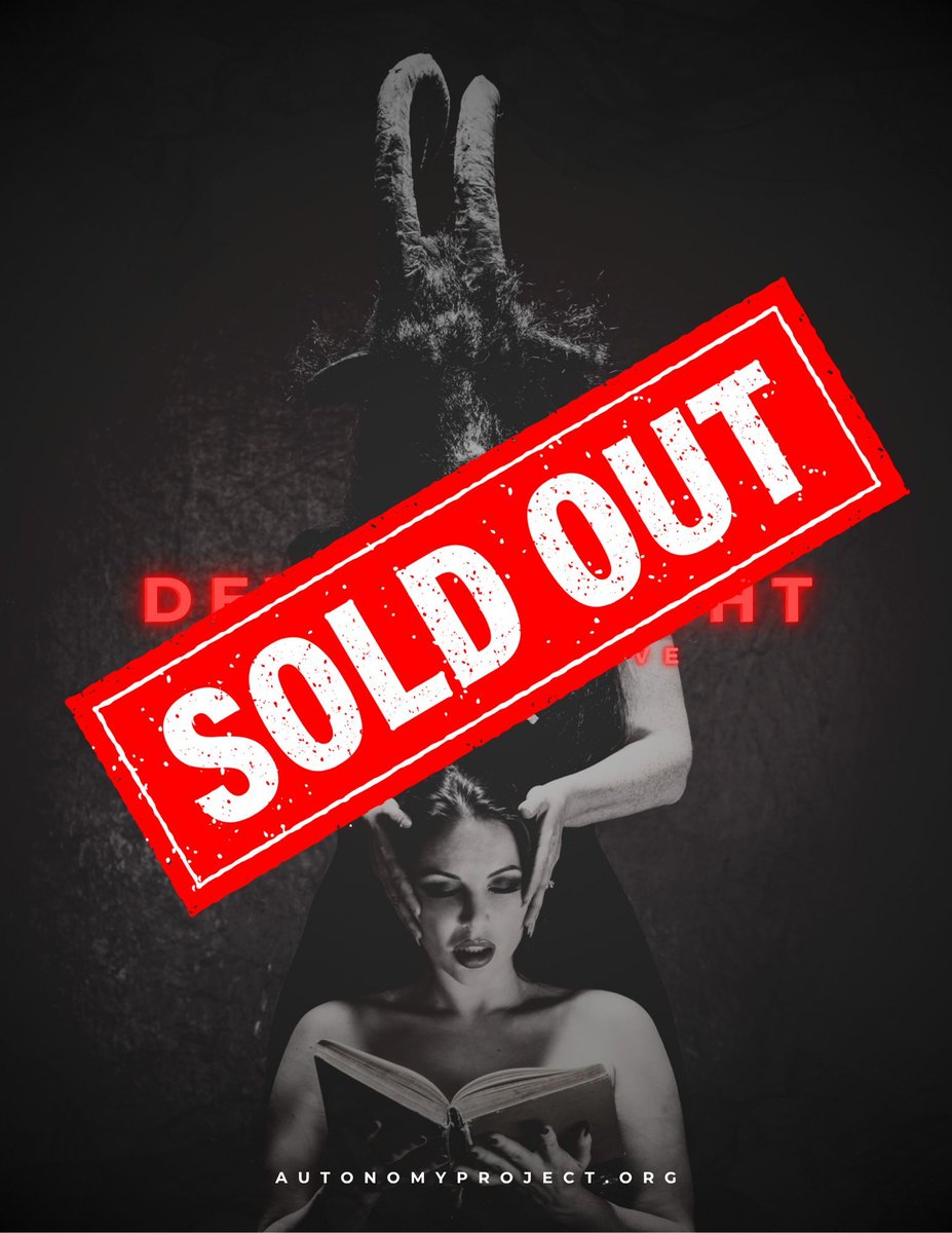AutonomyProjct's tweet image. Devil's Night Halloween Rave is SOLD OUT! 😱 BUT...
If you don't want to miss the next amazing party, check out our newsletter and events page at autonomyproject.org/events- if you're curious about getting free admission, look at our volunteer opportunities at apvolunteer.com