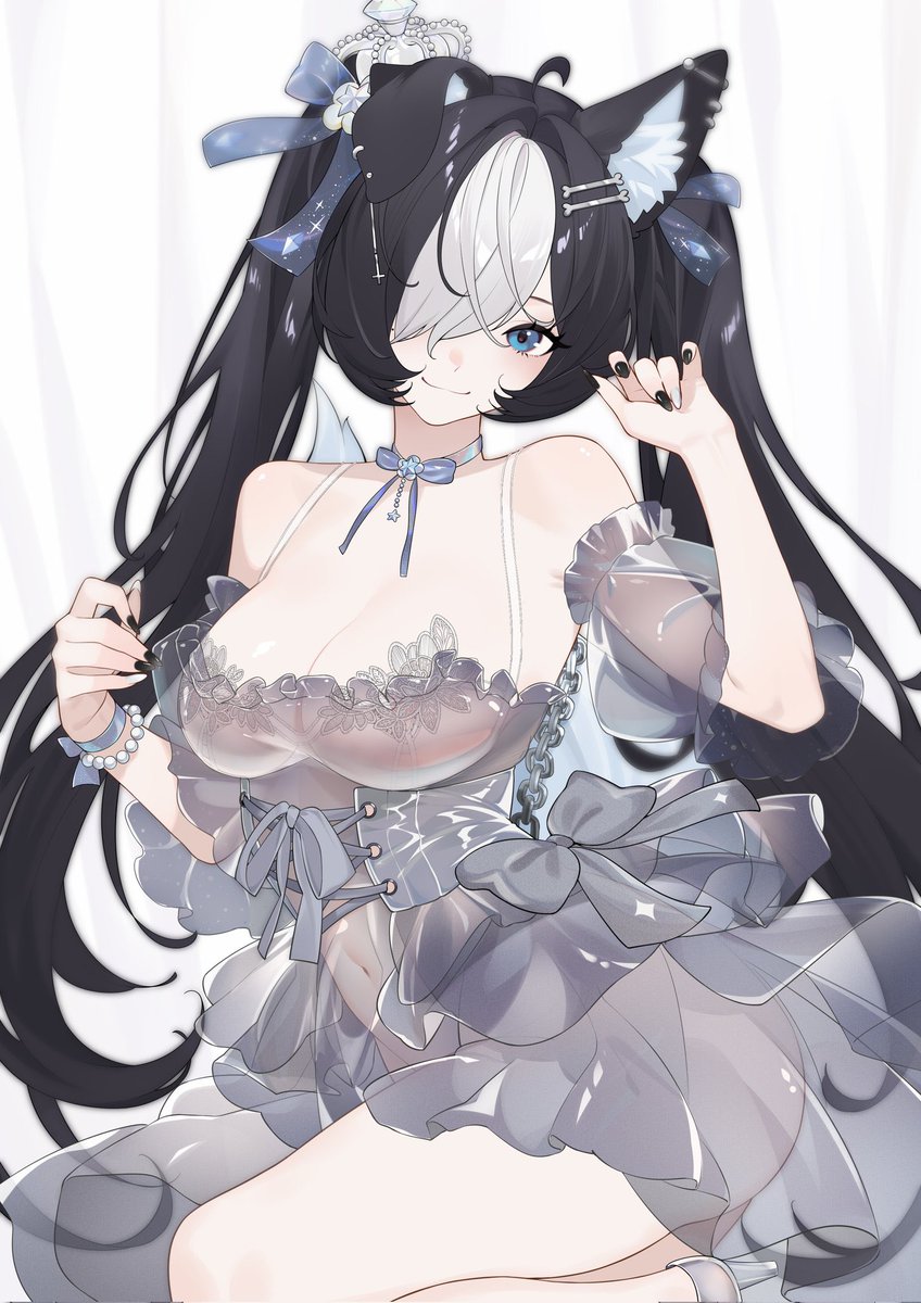 Happy halloweeen 🎃✨

I borrowed my favorite cosplay of my favorite Nikke character to my VTuber… and I hope your eyes feel as blessed as mine 😭🙏🏻🩵🩵