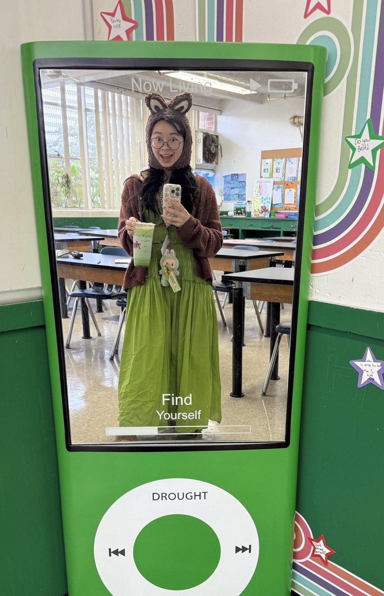 matcha Dubai chocolate labubu for Halloween 👻