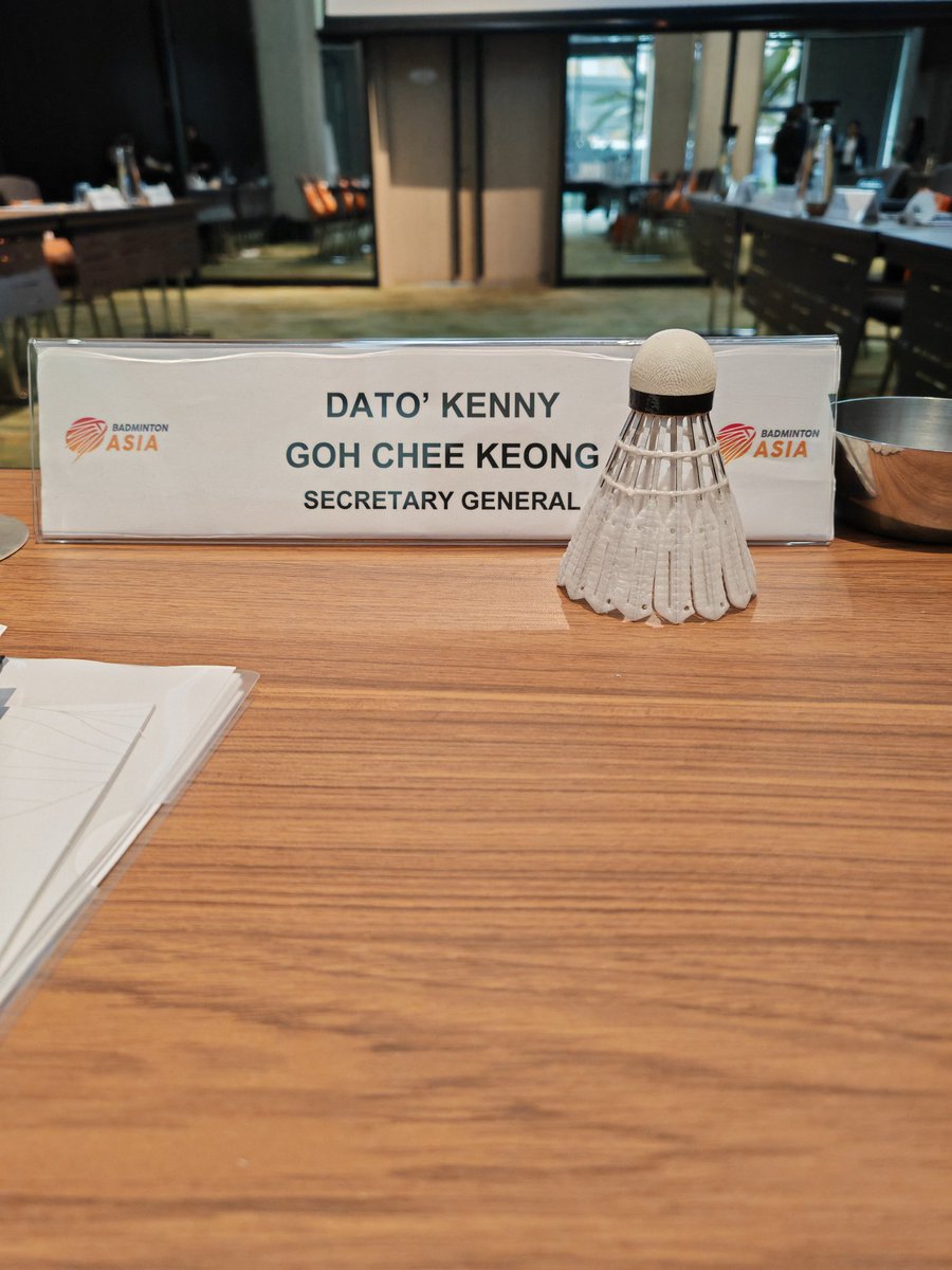 In Badminton Asia meeting. There will be a presentation on synthetic shuttlecock.
It will be an interesting discussion.