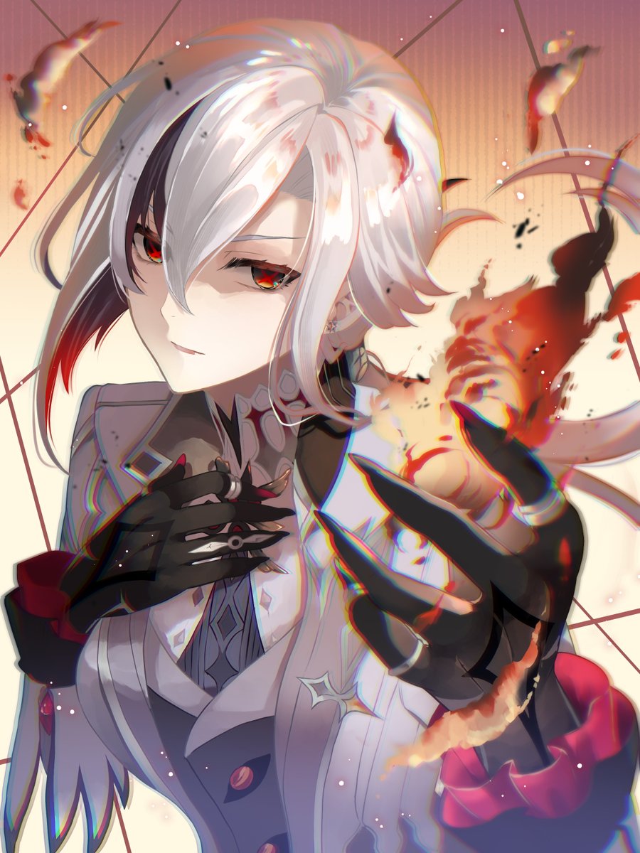 お父様かっっっこよかった
#アルレッキーノ #Arlecchino