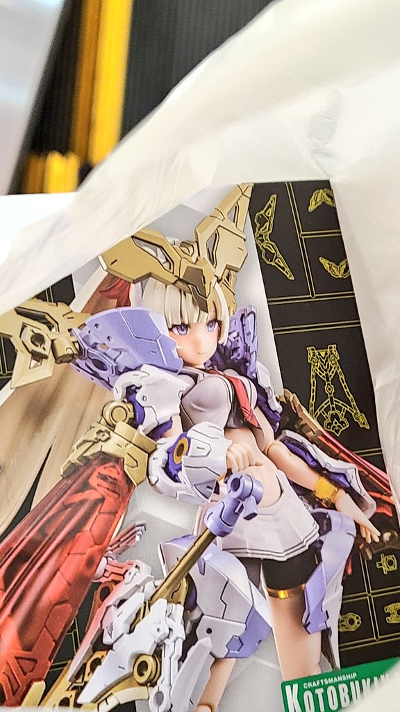 「悩みに悩んだ末にメガミデバイスパラディン買いました この人の表情がお気に入り ポ」|拿瓦彩矢@次は名華祭のイラスト