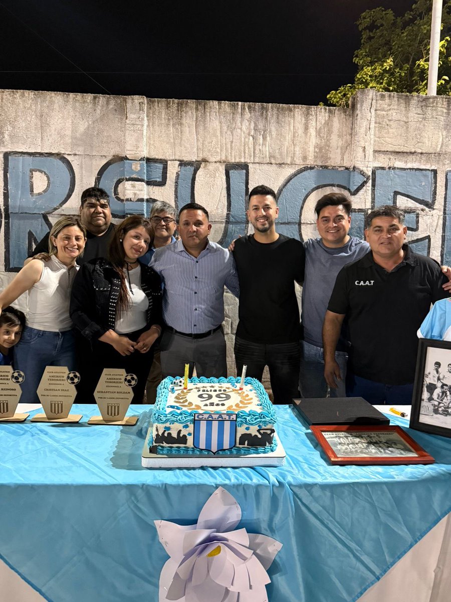 #BARRIOS EL HARRISMO PRESENTE EN LOS 99 AÑOS DEL CLUB TESORIERI 
“TENEMOS QUE MIRAR PARA DELANTE Y SEGUIR DEL LADO DEL PUEBLO “ 

<a href="/octaviowamba1/">Octavio Wamba</a>