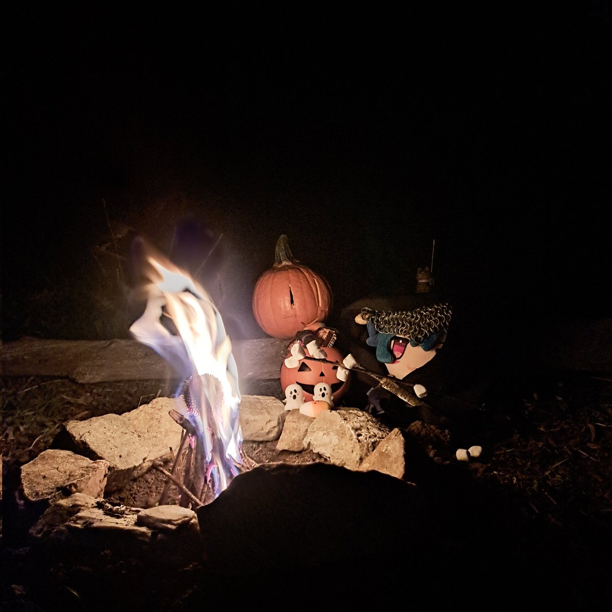 #Halloween 
<a href="/Kitanya_Is_Here/">Kitanya_Was_Here 🪝💡Angler Fish</a> 
On this dark night of Hallows Eve,
enjoy the tricks and treats we did receive.