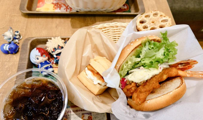 フレッシュネスでバーガー食べた すんごいだった満足度が高杉謙信 スコーーーーンもつけちゃったよ!!