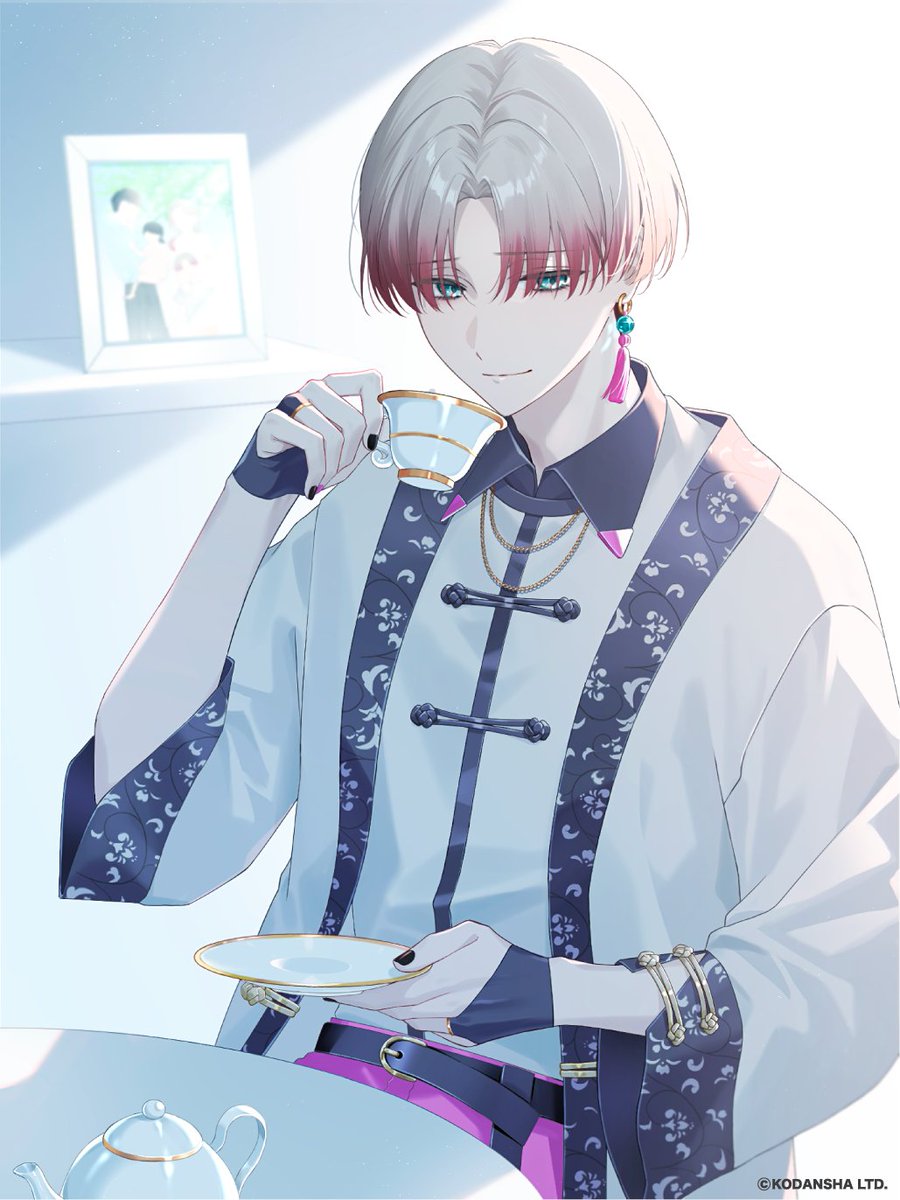 hundrednote100's tweet image. 今日は #紅茶の日 🫖

イラスト：oN（@oN303m）
#神柴健三