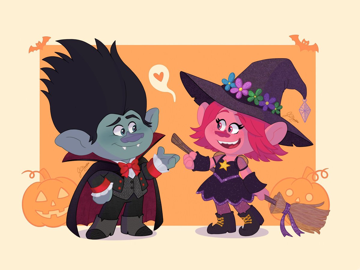 Happy Halloween!! 🎃 👻 ✨ ✨
 
#trolls #trollsfanart #trollsbroppyfanart #trollspoppy #trollsbranch #trollsbroppy #trollsbroppyart #broppyforever #broppy #broppy💕 #broppytrolls #trollspoppyfanart