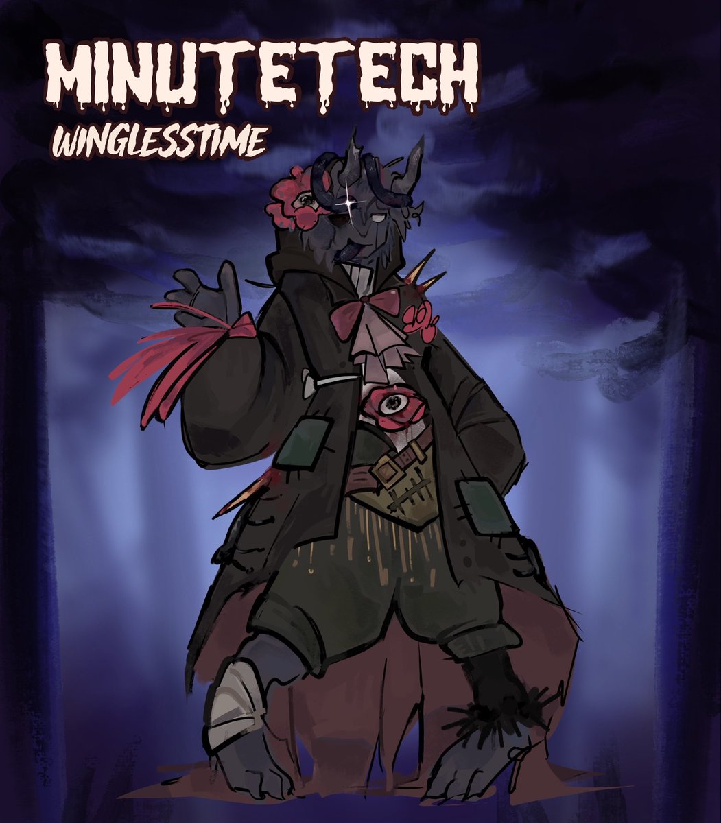 CollabButCooked's tweet image. #minutetechfanart - @winglesstime 

Back up minutetch (thank you) - @Stormy_chicken