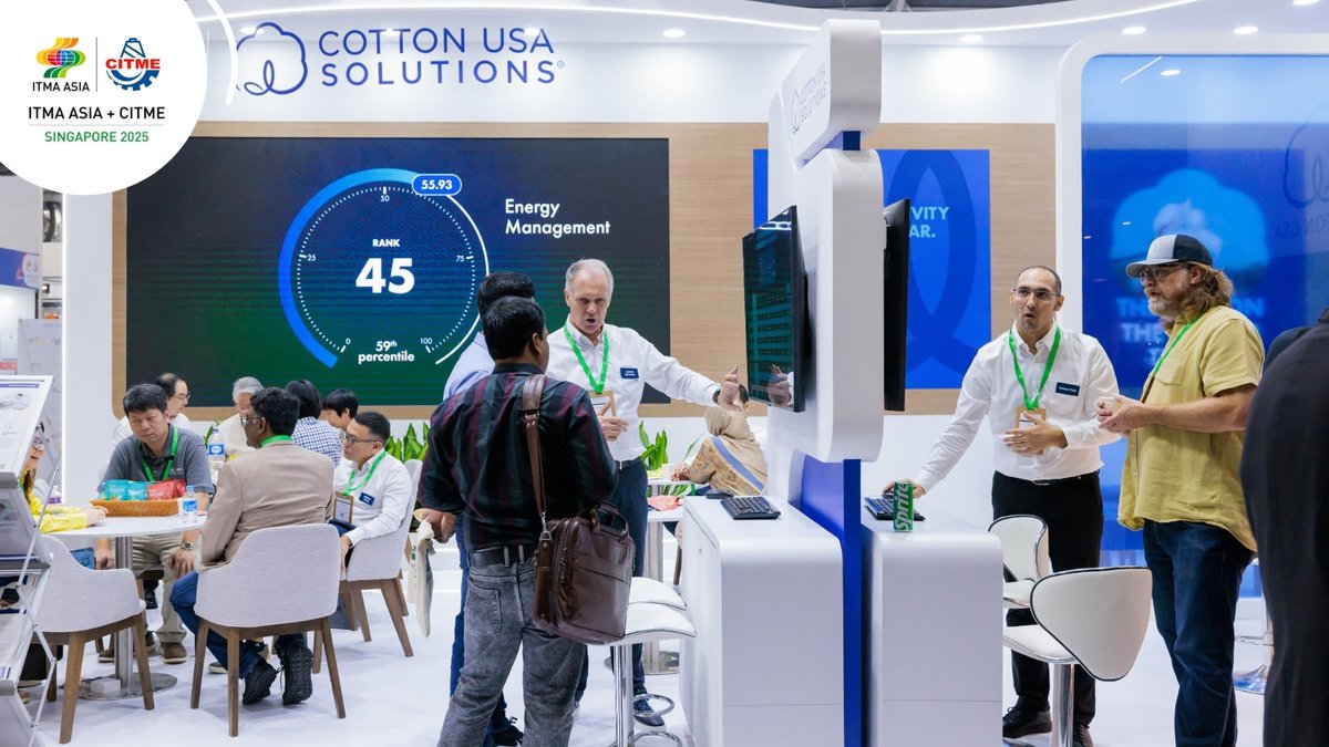 ITMAasiaSG's tweet image. It’s a wrap! Thank you for being part of ITMA ASIA + CITME, Singapore 2025. 
 
#ITMAasiaCITMEsg2025 #TextileIndustry #Textiletechnology #Textiletechnologyexhibition