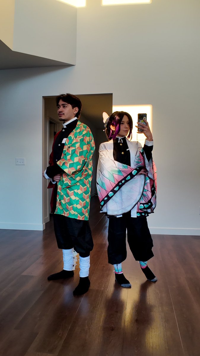 Happy Halloween Everyone!!! 😚🎃

Shinobu Kocho &amp; Giyuu Tomioka ⚔️