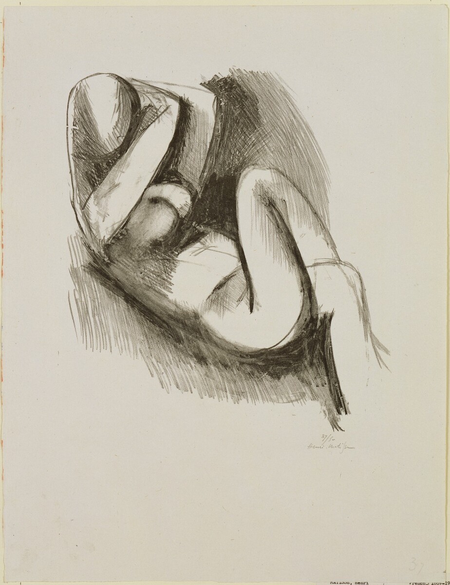 Large Nude (Le Grand nu), 1906 #artbots #matisse
