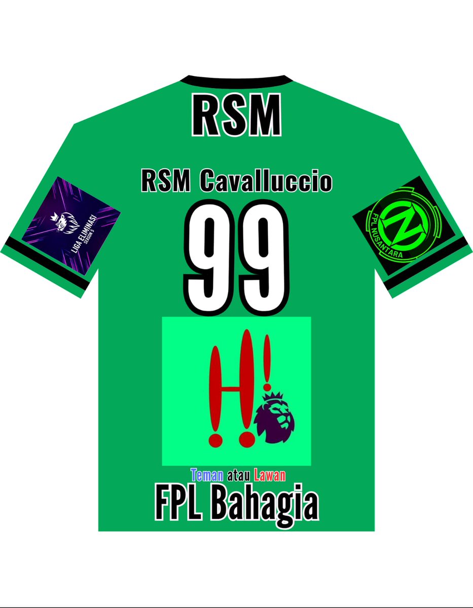GAME 3 GAMEWEEK 10

Pemain No. 99 melawan <a href="/OntoFPL/">OntoFPL 🇮🇩</a>

#FPLBahagiaTemanatauLawan??