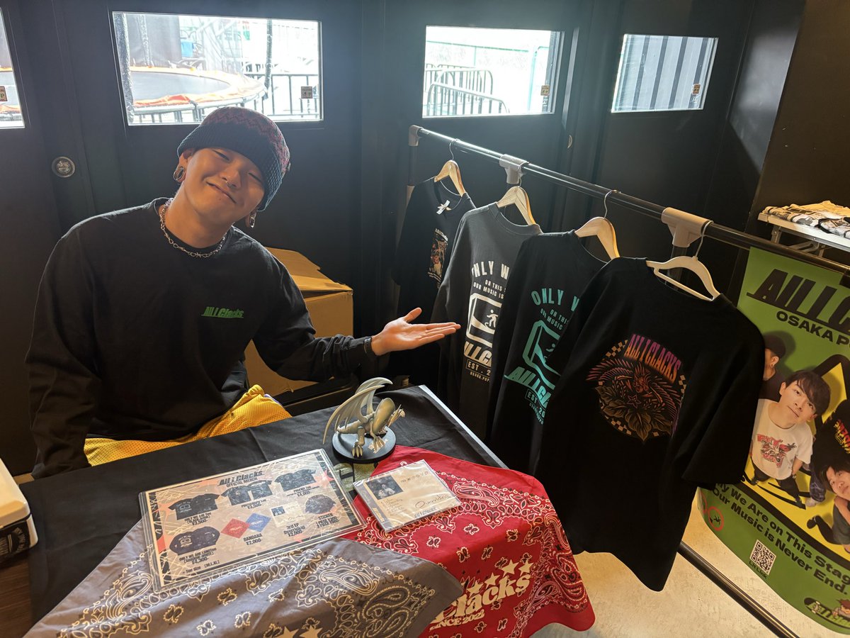 A_I_C_official's tweet photo. 本日の物販は1階になります❤️‍🔥 https://t.co/MCEQ08Uztz