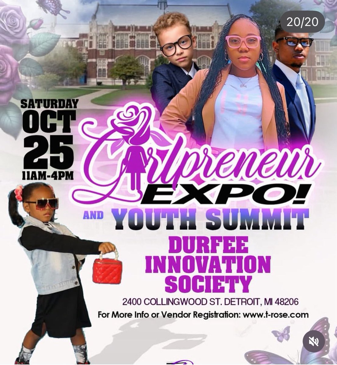 ASA! We extend our thanks to the T. Rose Foundation for this special annual event that empower and inspire young leaders and entrepreneurs! A special congratulations to our Jr. M.G.T. girls who participated in the Pitch Challenge &amp; unity military drill demo!