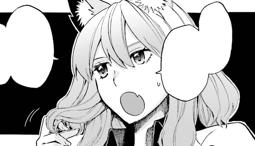 AgapeAtleutetos's tweet image. &quot; A chick with flyin&apos; swords spinning &apos;round her? Kinda feels like my quips&apos;re bein&apos; pilfered... &quot;