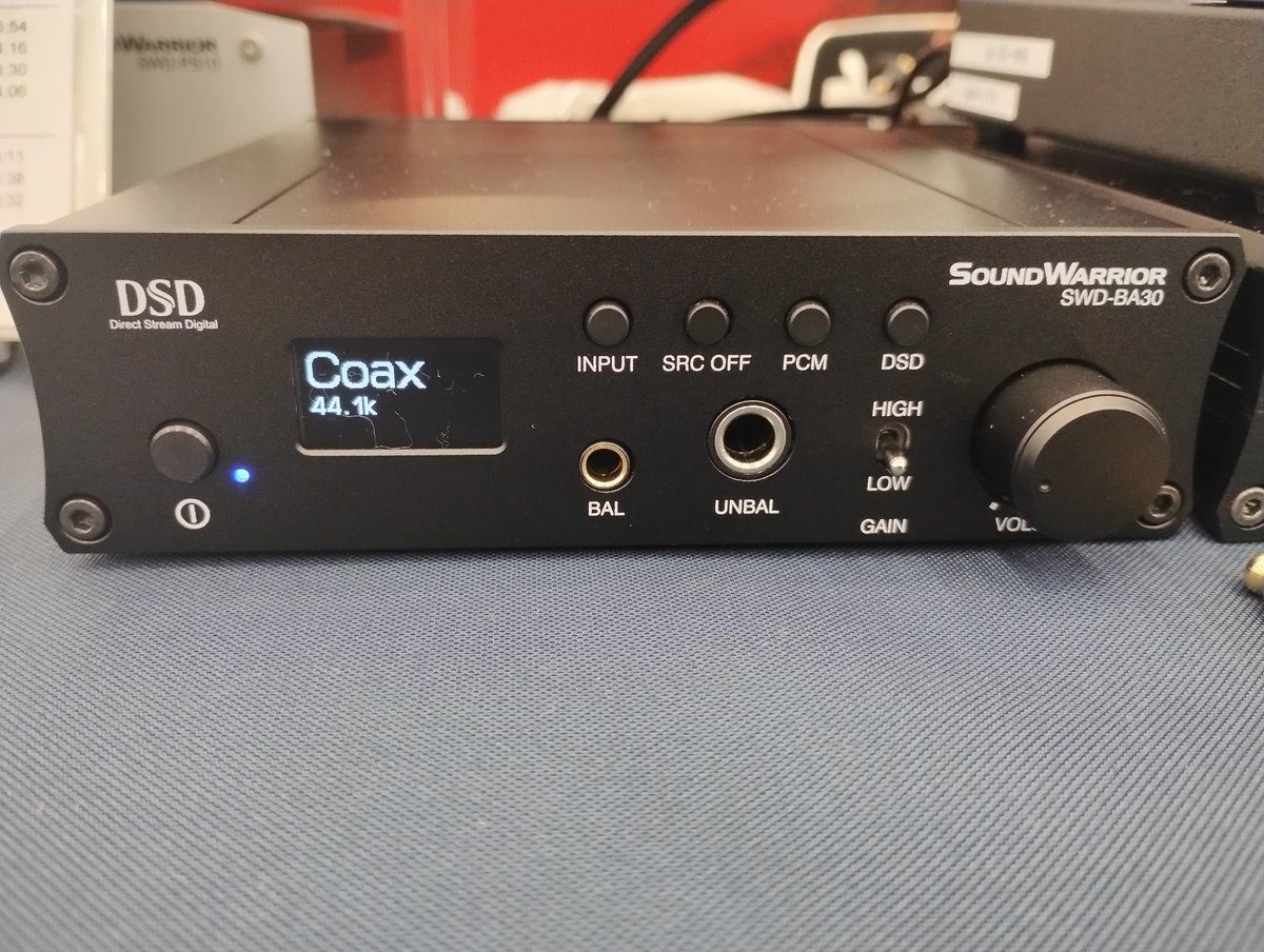 秋のヘッドフォン祭、開場しました！SOUND WARRIORブースは5階503B-Dにございます。発売前のUSB DAC/ヘッドホンアンプ『SWD-BA30』をはじめ、デスクトップにピッタリなシステムとヘッドホンをお試しいただけます。皆様のご来場をお待ちしております！
#ヘッドフォン祭