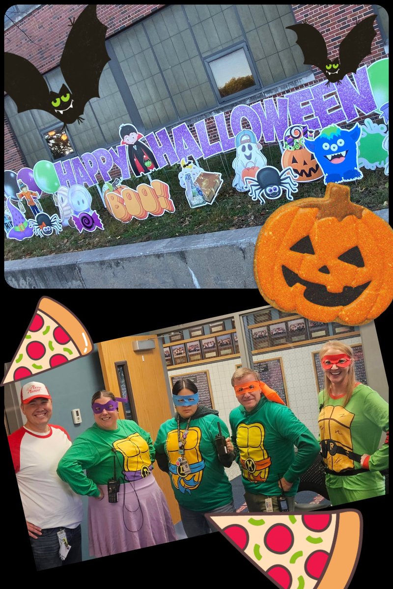 Happy Halloween Benson West Bulldogs! #turtlepower #opsproud 

🎃🍕🐢🐢🍕🎃