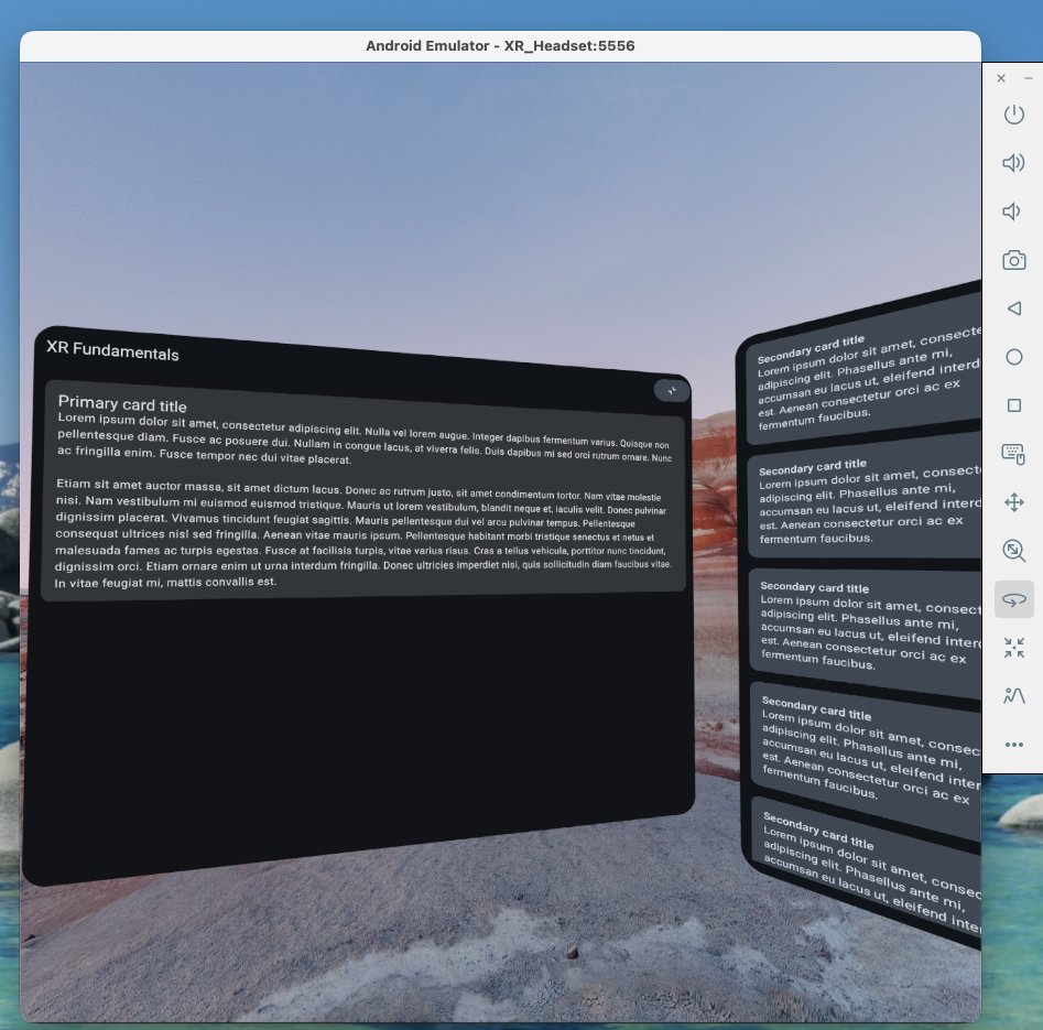 Learning some AndroidXR fundamentals before I fall behind on the hype. All I need is a <a href="/Samsung/">Samsung Electronics</a> XR headset.