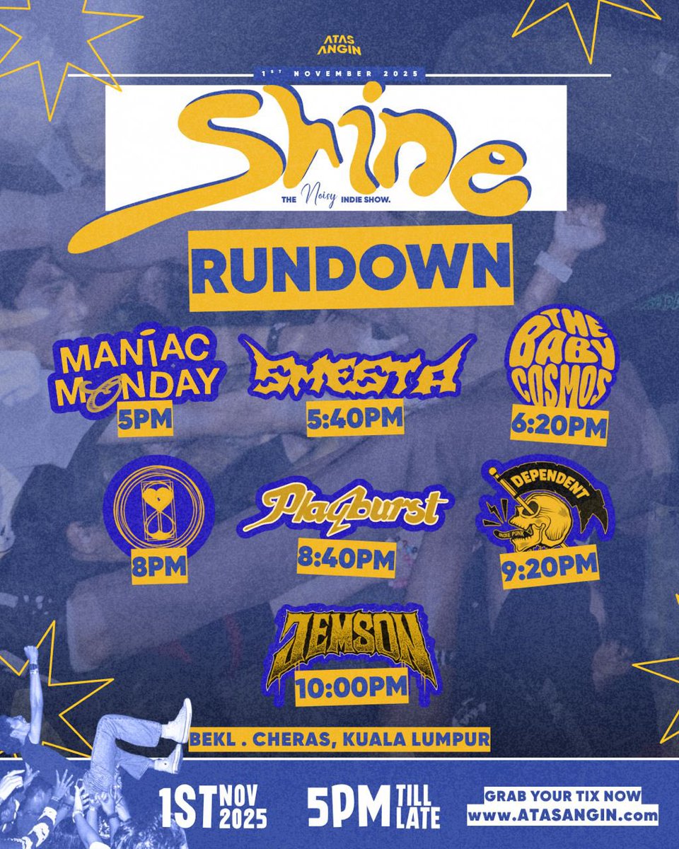 🚨 KEHADIRAN WAJIB!! 🚨

*door ticket available