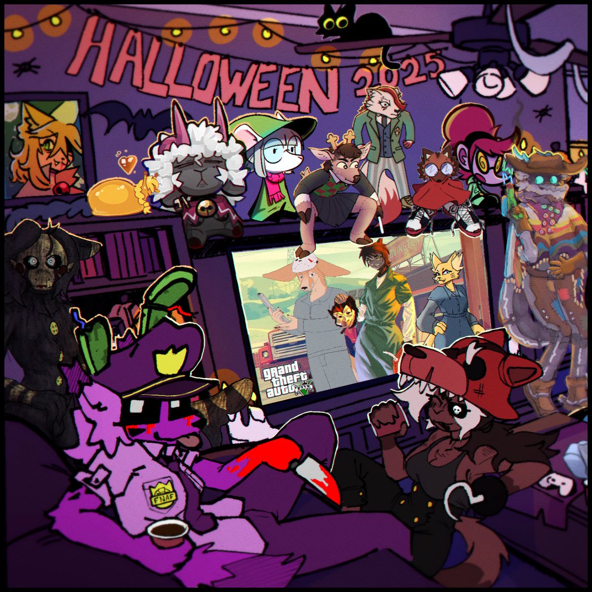 (Left to Right) clasp, Abby, <a href="/PythonTuna/">SolarSyntax</a> , <a href="/printoro/">PRINTORO🇵🇷 (COMMS FULL!)</a> , ethan8bit,  <a href="/reigel45/">Reigel45</a> , <a href="/vpvrtment/">Chips Eater 🍂</a> , <a href="/NYAKENARK/">NYAKENARK</a>, <a href="/DOOMCOGS/">Allix Arcana</a> , <a href="/ChaiRoast/">chai</a> , <a href="/VulpinusBoi/">Foxboi (Comms Closed!)</a> , <a href="/__ChiliPeppers/">tober</a> , meichel, <a href="/moopersthings/">Mooper</a> , <a href="/thundertonic/">Thundertonic</a>