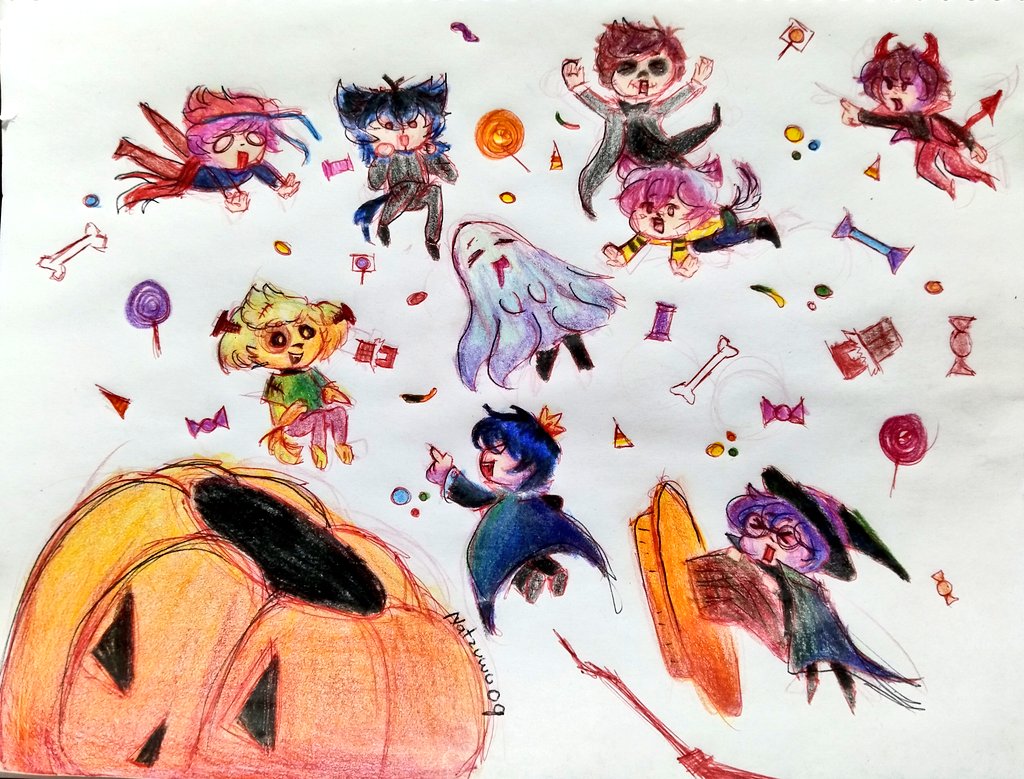 🎃🍬
.Feliz Halloween a todos 🤟🏻🍭
.
.#CoMPaS #CoMPaSTober2025