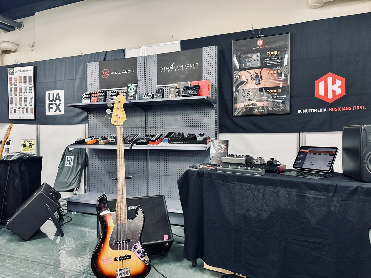 ikmultimedia_jp's tweet photo. #TONEX #TONEXPedalBassEdition #TONEXOneBassEdition #TONEXCab
at
#tokyogakkiexpo #東京楽器博 #東京楽器博2025
https://t.co/xtIh8bt7GO https://t.co/6YVrEkpAid