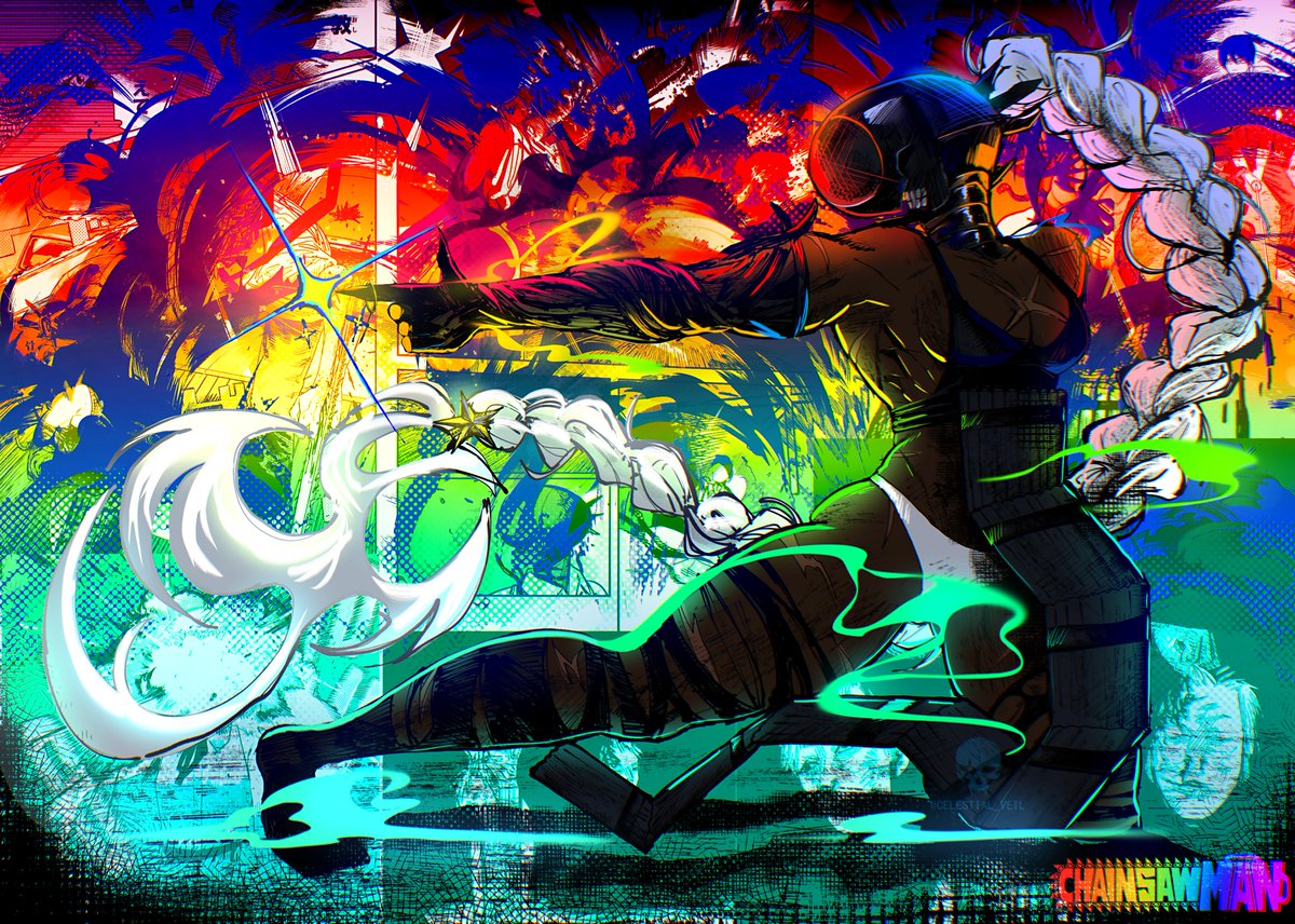 _CelestialVeil_'s tweet image. HAPPY HALLOWEEENNN 🎃

My sona Star as the Bomb Devil 💥

#chainsawman #rezechainsawman