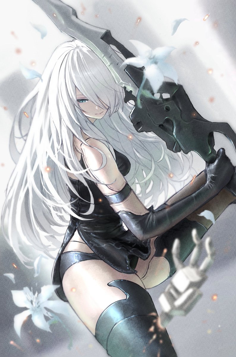 Tomozoo83's tweet photo. I love 2B and A2

#NieRAutomata #2B #A2 https://t.co/QNNaa8ONmq