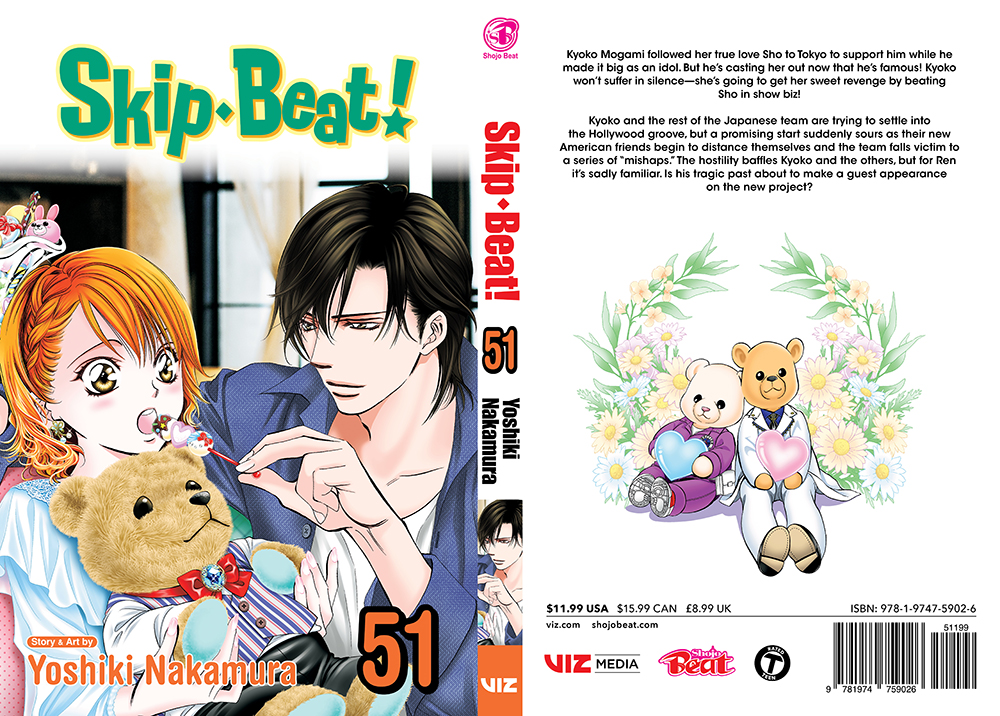 shojobeat's tweet image. New Shojo Beat #manga out 11/4:

Skip Beat! vol. 51 by Yoshiki Nakamura

Preorder: viz.com/manga-books/ma…